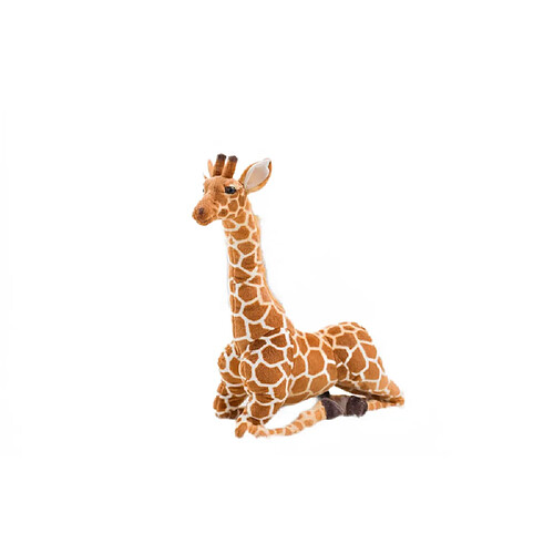 Universal 60 cm taille énorme simulation girafe peluche mignon animal en peluche douce vie réelle girafe poupée cadeau d'anniversaire pour les enfants jouets | Peluche animaux en peluche