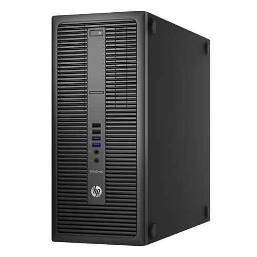 PC Tour HP EliteDesk 800 G2 Intel G4400 RAM 8Go Disque 500Go Windows 10 Wifi · Occasion