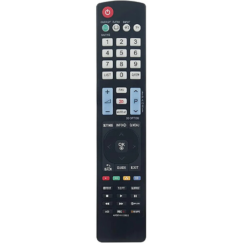 SANAG Nouveau Akb74115502 Telecommande De Remplacement Akb74115502 Tv Telecommande Pour Lg Akb74115502 3D Tv Remote Controller