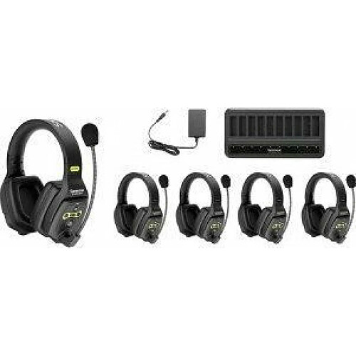 Saramonic WiTalk-WT5D Casque sans fil duplex 1,9 GHz avec étui rigide pour 5 personnes