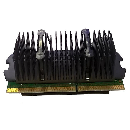 Processeur CPU Intel P3 Pentium 3 450Mhz 512Ko 100Mhz Slot 1 SL35D + Dissipateur · Occasion