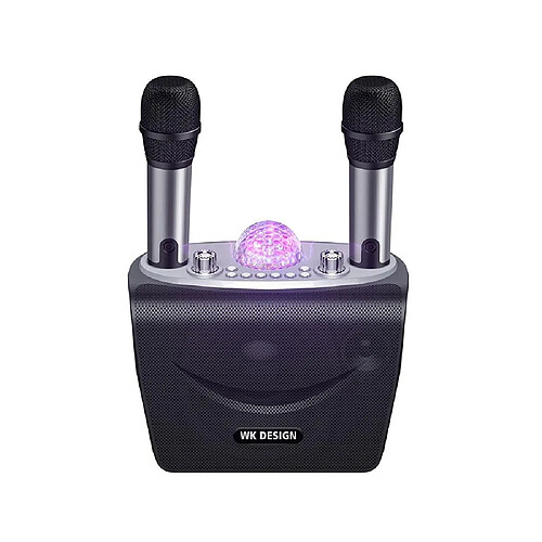 Yonis Microphone Bluetooth Portable Avec Lumières