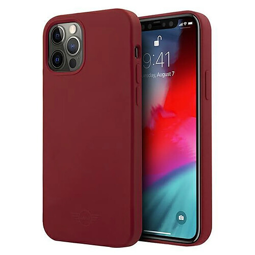 Ozzzo mini mihcp12lsltre iphone 12 pro max 6,7" czerwony/rouge hard coque silicone tone on tone