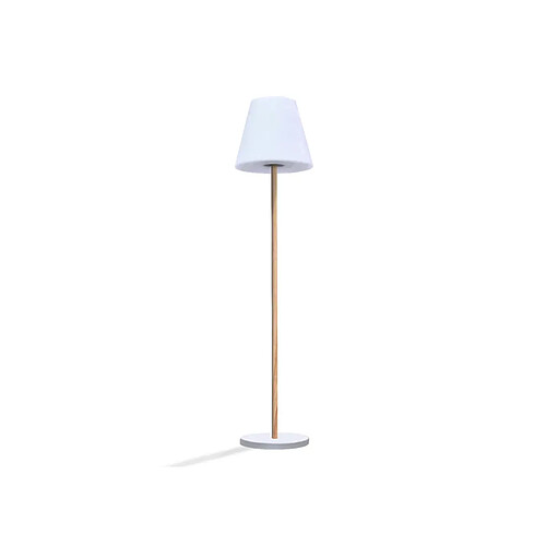 Lampadaire solaire STANDY WOOD SOLAR 310/620 lumens - 34 x H 150 cm - LUMISKY