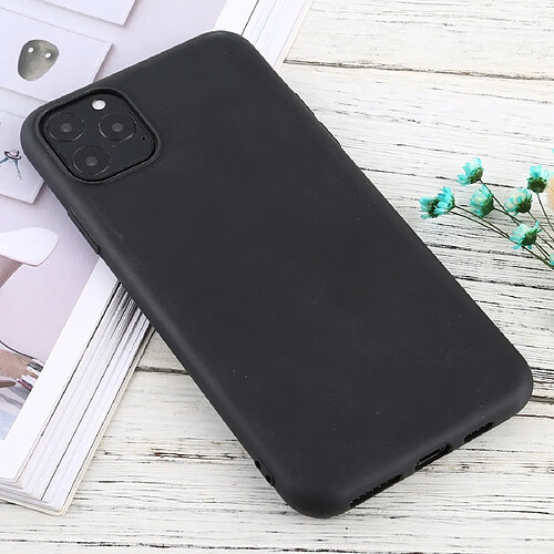 Wewoo Coque Souple Pour iPhone 11 Pro TPU Soft Housse de protection Noir