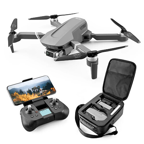 Generique Brother Drone F4 4K caméra avec 3 Batterie Noir