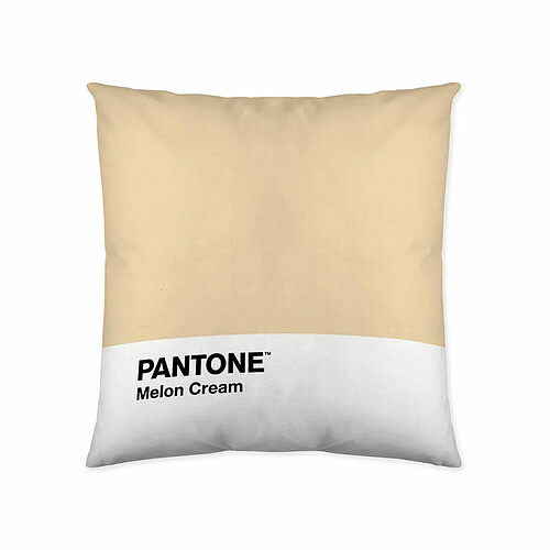 Housse de coussin Melon Cream Pantone (50 x 50 cm)