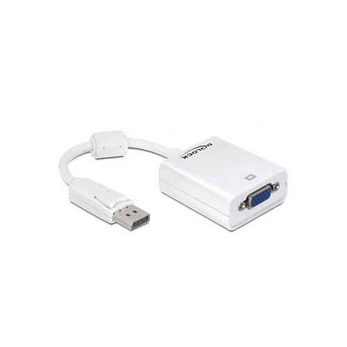 Adaptateur DisplayPort vers VGA DELOCK 61766 12,5 cm