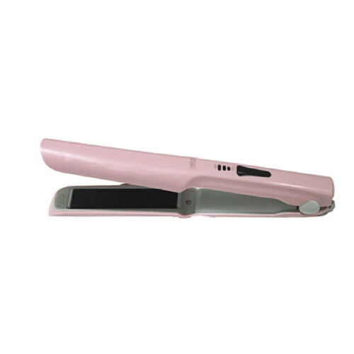 YP Select Cheveux Bouclés Cheveux Raides 2 En 1Pinceau Lisseur À Cheveux Brosse Ionique Défriser Les Cheveux Avec Chauffage En Céramique Rapide Anti-Brûlure-Rose