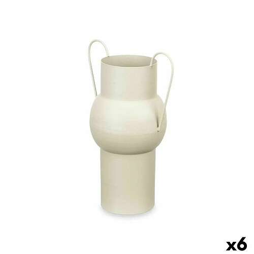 Gift Decor Vase Marron Clair Acier 22 x 32 x 14 cm (6 Unités)