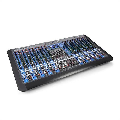 Power Dynamics PDM-S2004 Table de mixage 20 canaux DSP MP3 USB Bluetooth Power Dynamics