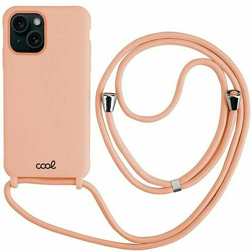 Protection pour téléphone portable Cool iPhone 15 Rose Apple