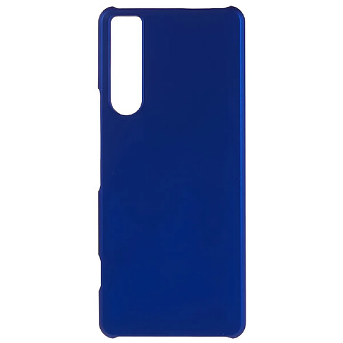 Coque en TPU Anti-empreintes, caoutchouté, brillant anti-décoloration pour votre Sony Xperia 5 IV 5G - bleu