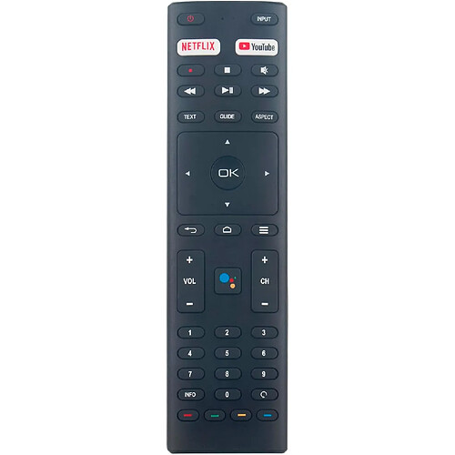 SANAG Rm-C3363 Telecommande De Remplacement Compatible Avec Jvc 4K Oled Smart Tv 50Q75A 55U55A 32H31A 75U55A 43U55A/Jvc Rm-C3369/