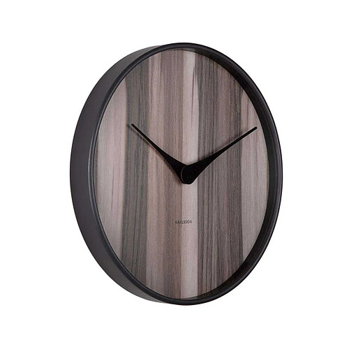 Karlsson Horloge murale en bois Melange bois foncé.