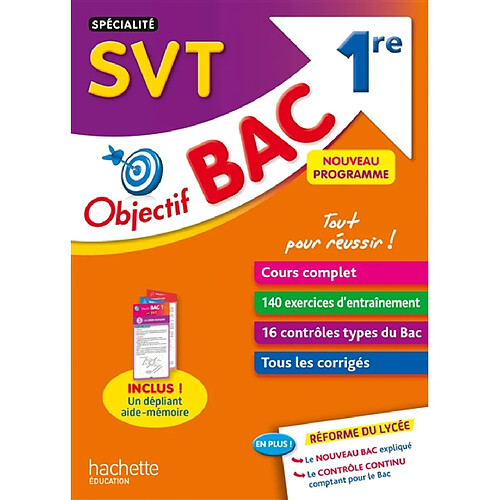 SVT spécialité 1re : nouveau programme · Occasion