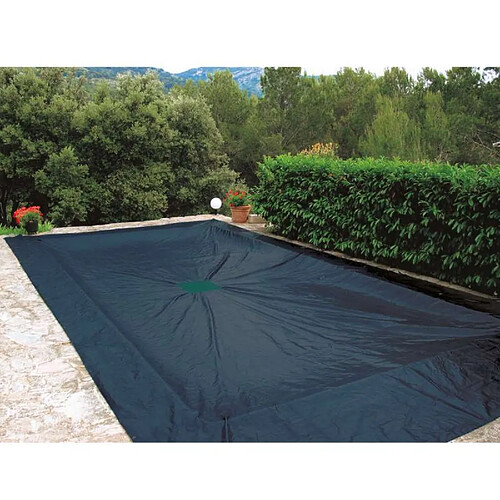 Provence Outillage Bâche de protection 240g/m2 pour piscine rectangulaire 6 x 12 m