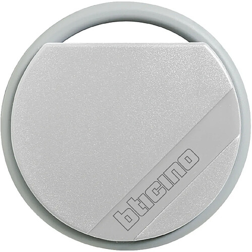 badge de proximité résident bticino gris