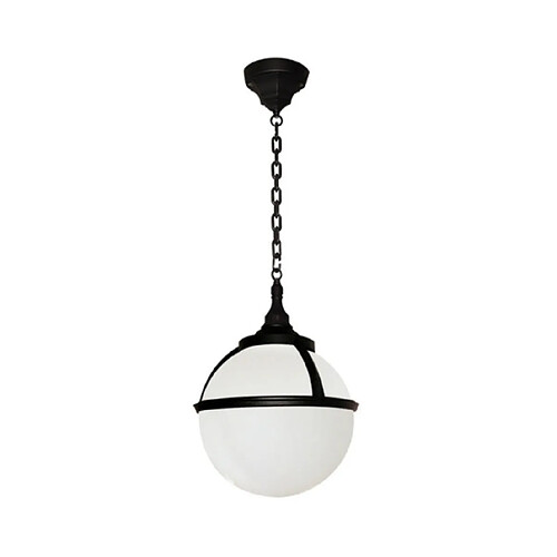 Elstead Lighting Lampe sur pied extérieur Glenbeigh Noir