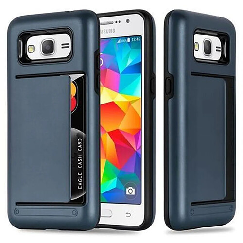 Cadorabo Coque Samsung Galaxy GRAND PRIME Etui en Bleu