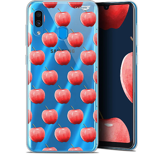 Caseink Coque arrière Samsung Galaxy A30 (6.4 ) Gel HD [ Nouvelle Collection - Souple - Antichoc - Imprimé en France] Cerises