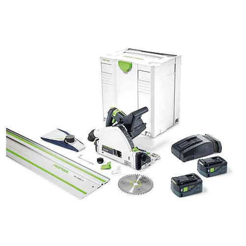 Scie plongeante sans fil TSC 55 Li 5,2 REBI-Set-SCA-FS FESTOOL - 575745