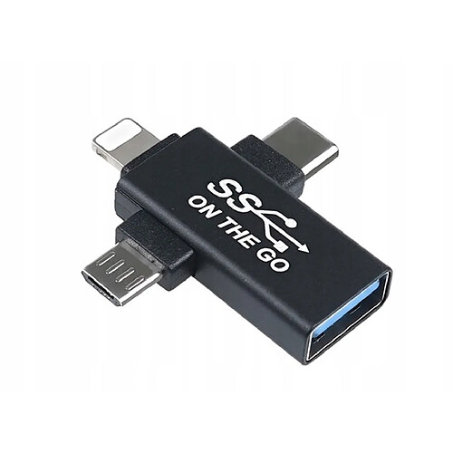 GUPBOO Adaptateur 3 en 1 OTG USB 3.0,JL2692