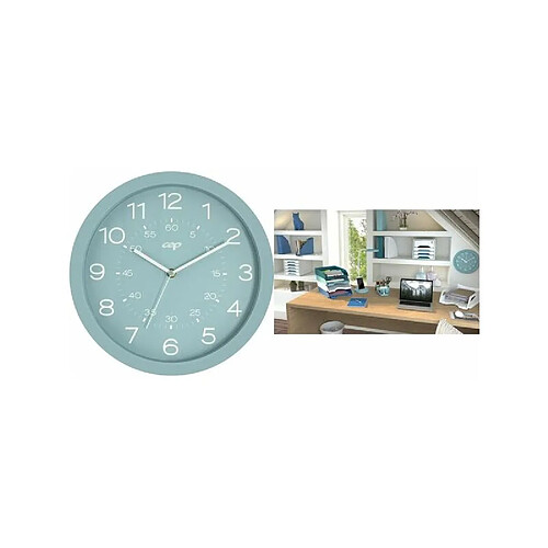 CEP Horloge murale Riviera, montre quartz, vert d'eau ()