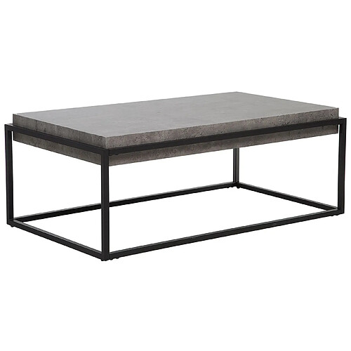 Beliani Table basse MDF Gris ALTOS