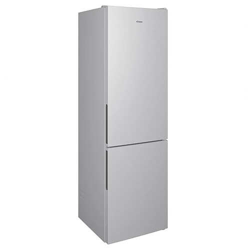 Réfrigérateur combiné 60cm 378l ventilé silver - CCE3T620FS - CANDY