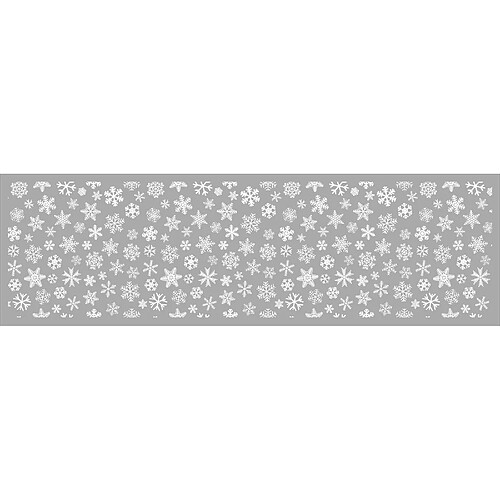 Alter Chemin de cuisine, 100% Made in Italy, Tapis antitache avec impression numérique, Chemin de table antidérapant et lavable, Modèle de Noël - Chase, cm 180x52