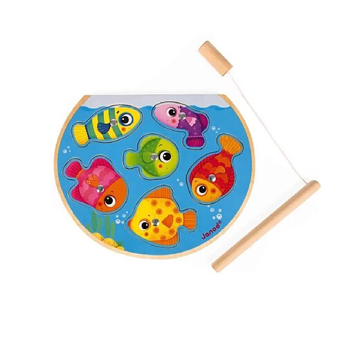 Juratoys-Janod Puzzle peche magnetique Speedy Fish