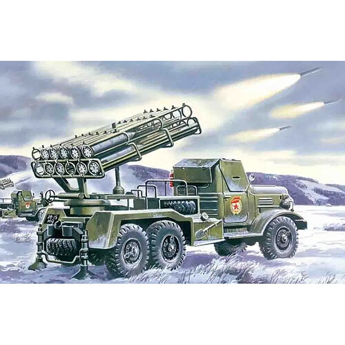 Russischer Raketenwerfer BM-24-12 - 1:72e - ICM