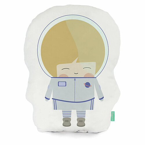 Happy Friday Coussin HappyFriday Happynois Multicouleur Astronaute 40 x 30 cm