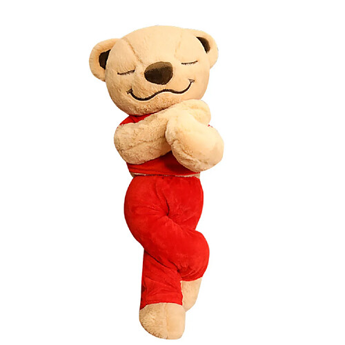 Universal Yoga créatif habillé ours peluche peluche douce dessin animé animaux action divers ours poupée drôle cadeau enfant bébé fille 40 cm | Peluche animaux peluches