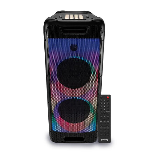 Enceinte/SUR BATTERIE 6 H AUTONOMIE / 72 cm Pickering-400W-PAD DJ16 effets EFFECT LIGHT FLAMME-LED/BT/USB-400w-Boomer 20 cm Tel