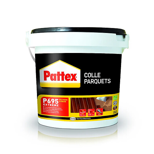 Colle tous parquets Flextec P695 PATTEX - seau de 16 kg - 1508284