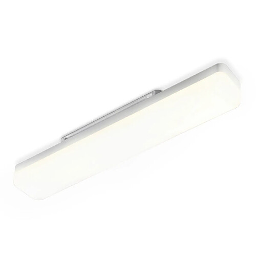 NETTLIFE Plafonnier LED Cuisine 24W Lumière du Jour Plafond 60cm de Long 4000K Blanc Neutre Lampe de Couloir Intérieur pour Garage Sous-Sol Bureau