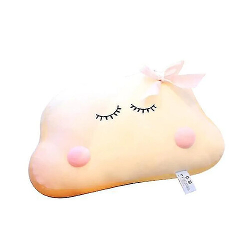 Universal Cloud Shape Plux Oreiller Soft Cushion Toys Toys Coton Ferm Dormant Gift (50 cm)