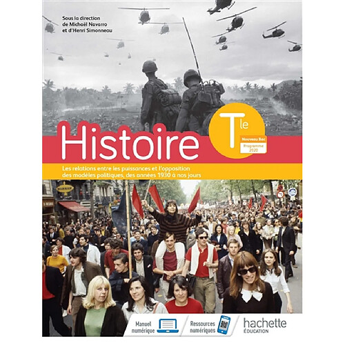 Histoire terminale : les relations entre les puissances et l'opposition des modèles politiques, des années 1930 à nos jours : nouveau bac, programme 2020 · Occasion