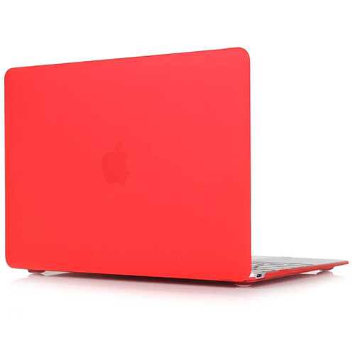 Wewoo Housse Sacoche Etui de protection pour ordinateur portable style mat pour MacBook Air 13,3 pouces A1932 (2018) (Rouge)