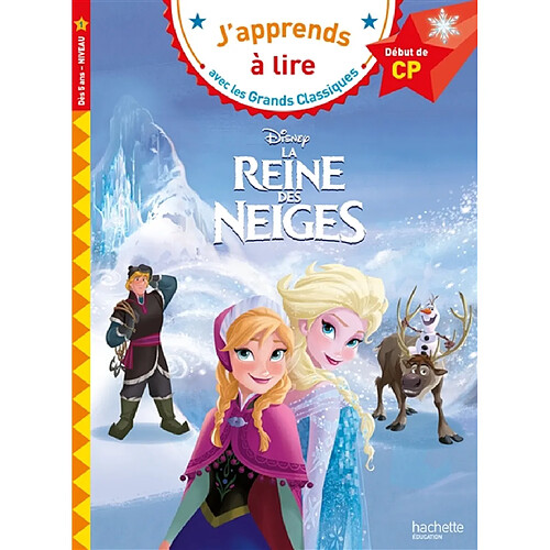 La reine des neiges : début de CP, niveau 1 · Occasion