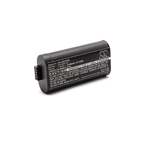 vhbw Li-Ion batterie 3400mAh (7.4V) pour haut-parleurs enceintes comme Logitech 533-000116