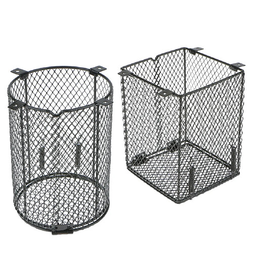 2pcs Cage Protection pour Lampes Ampoule Terrarium Reptile