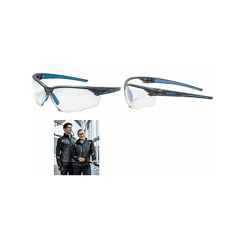 uvex Lunettes à branches suXXeed, teinte oculaires: incolore ()