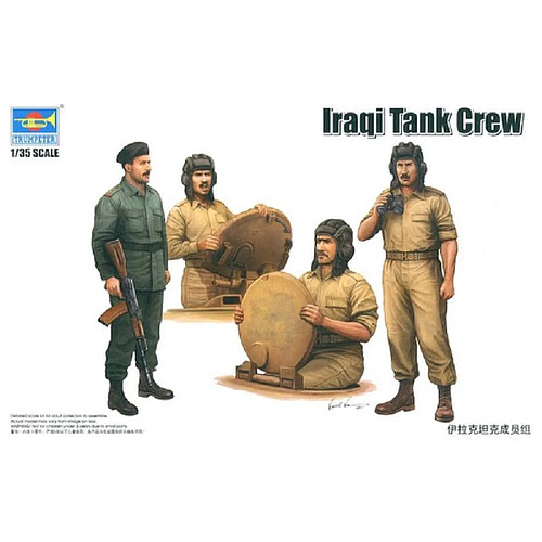 Trumpeter Figurine Mignature Iraqi Tank Crew