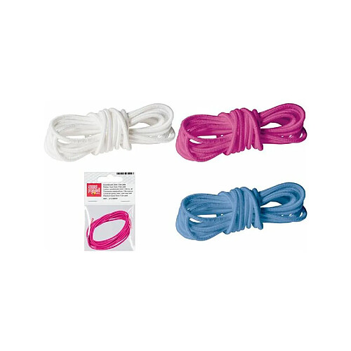 Knorrtoys KNORR prandell Cordon élastique, 2 mm x 1,5 m, fuchsia ()