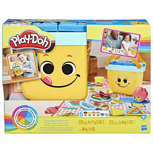 Play-doh pique-nique des formes coffret découverte