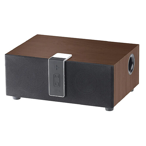 Auvisio Haut-parleur multiroom Bluetooth /wifi/AirPlay 80 W avec subwoofer Bois