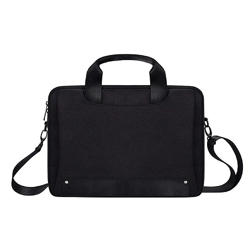 Wewoo Sacoche DJ08 Oxford Cloth Sac pour ordinateur portable résistant à l'usure et imperméablepour de 15,4 poucesavec poignée dissimulée et tirant de bagage et bandoulière réglable Noir